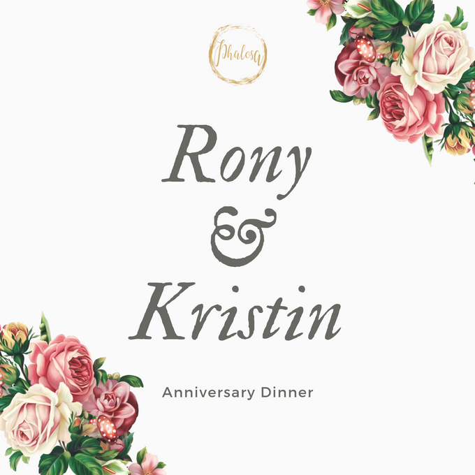 Ronny & Kristin Anniversary Dinner by Phalosa Event Decoration & Table Setting - 002 Ronny & Kristin Anniversary Dinner by Phalosa Event Decoration & Table Setting - 002