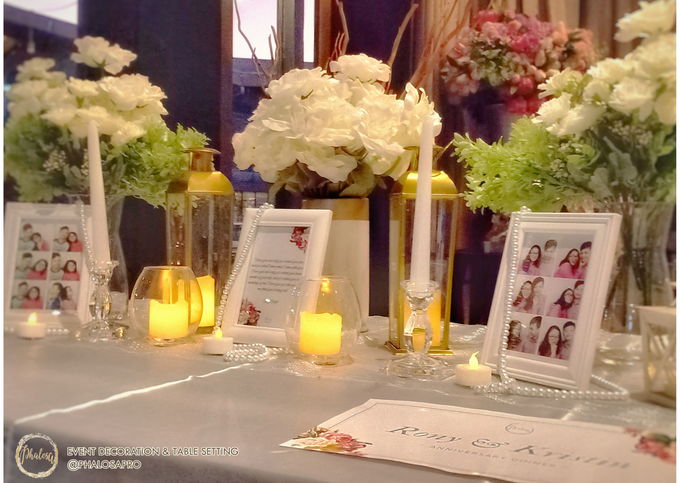 Ronny & Kristin Anniversary Dinner by Phalosa Event Decoration & Table Setting - 006 Ronny & Kristin Anniversary Dinner by Phalosa Event Decoration & Table Setting - 006