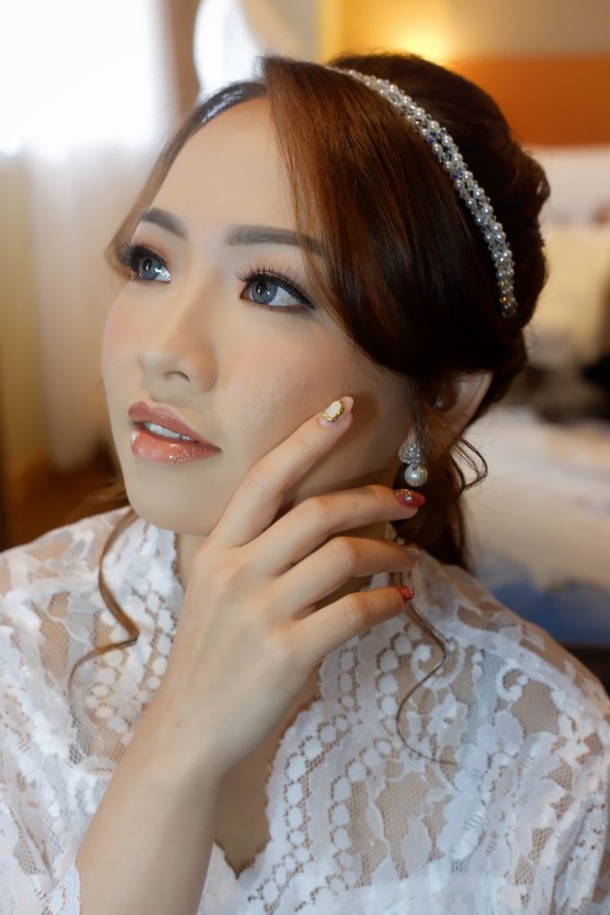 Wedding Makeup & Hairdo For Elfina by Nike Makeup & Hairdo - 002 Wedding Makeup & Hairdo For Elfina by Nike Makeup & Hairdo - 002