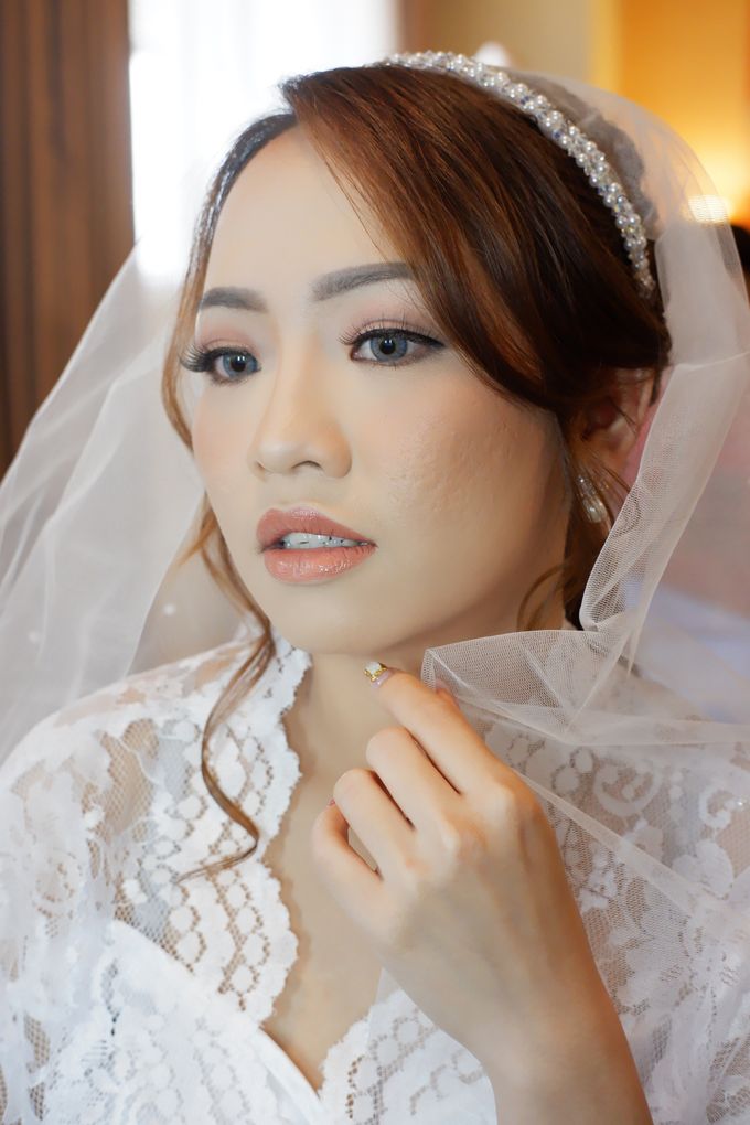 Wedding Makeup & Hairdo For Elfina by Nike Makeup & Hairdo - 005