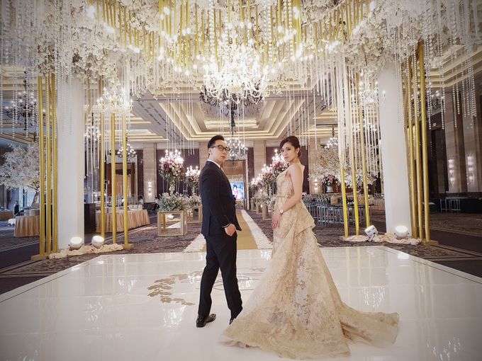 David & Lenny Wedding - Kempinski Hotel Jakarta by Hotel Indonesia Kempinski Jakarta - 005