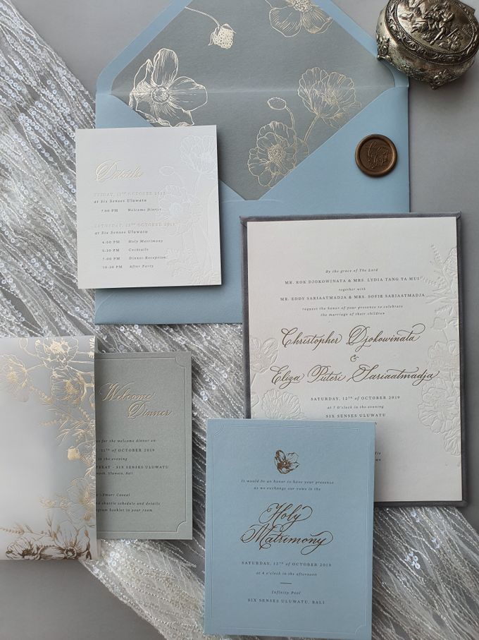 Chris & Eliza by Pensée invitation & stationery - 004 Chris & Eliza by Pensée invitation & stationery - 004