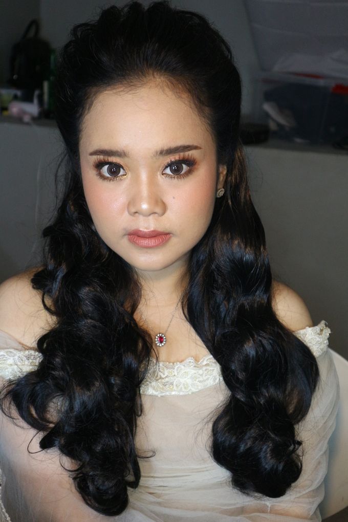 Reception Night Wedding Makeup by Hana Gloria MUA - 013