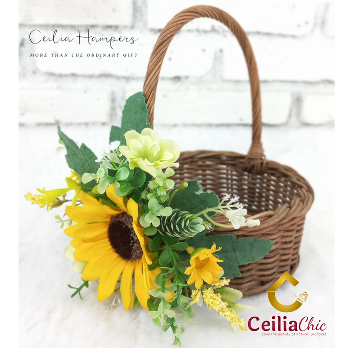 Flower Basket by Ceiliachic - 002 Flower Basket by Ceiliachic - 002