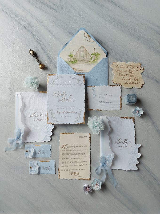 Keepsake Invitations for H + B by Lovebirdstories - 001