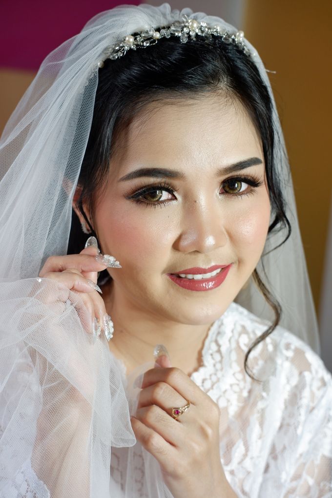 Wedding Day of Julie by Nike Makeup & Hairdo - 006