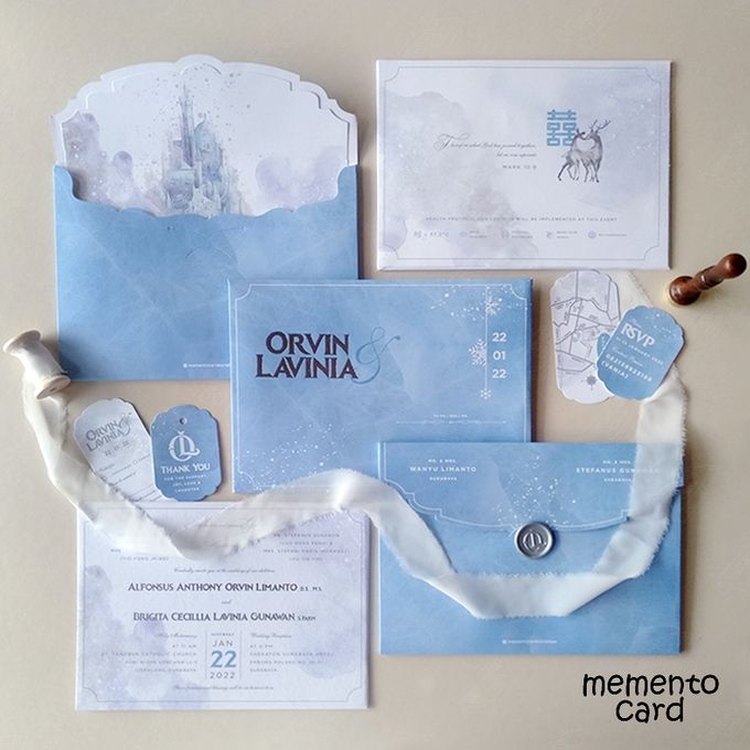 THE WEDDING OF ORVIN & LAVINIA by Memento Card - 002