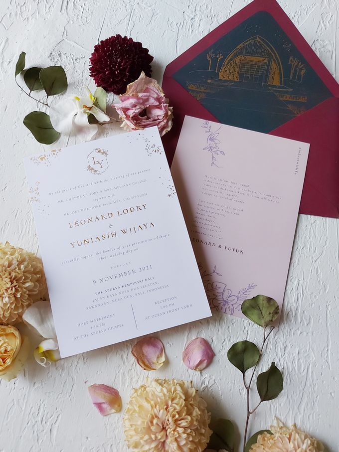 Invitation Suite for L & Y by Lovebirdstories - 006 Invitation Suite for L & Y by Lovebirdstories - 006