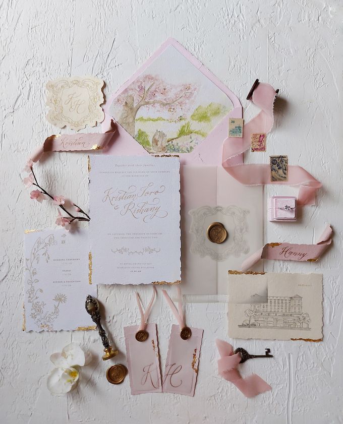Keepsake Invitations for K + H by Lovebirdstories - 001 Keepsake Invitations for K + H by Lovebirdstories - 001