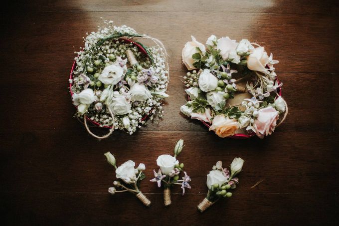 Bali  Wedding - Tom & Sue at Villa Anugrah by ILUMINEN - 001