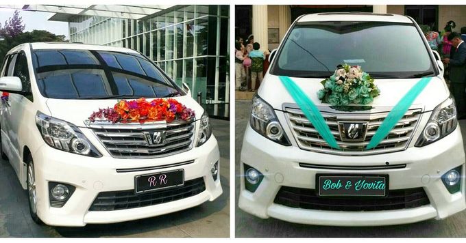 The Wedding of Ryan & Rilia  Coral and Magenta theme ---  The Wedding of Bob & Yovita  Mint Green and Soft Blue theme by Priority Rent car - 001