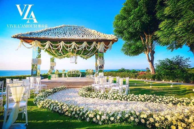 White Wedding At Ayana Villa bali by Marlyn Production - 014 White Wedding At Ayana Villa bali by Marlyn Production - 014