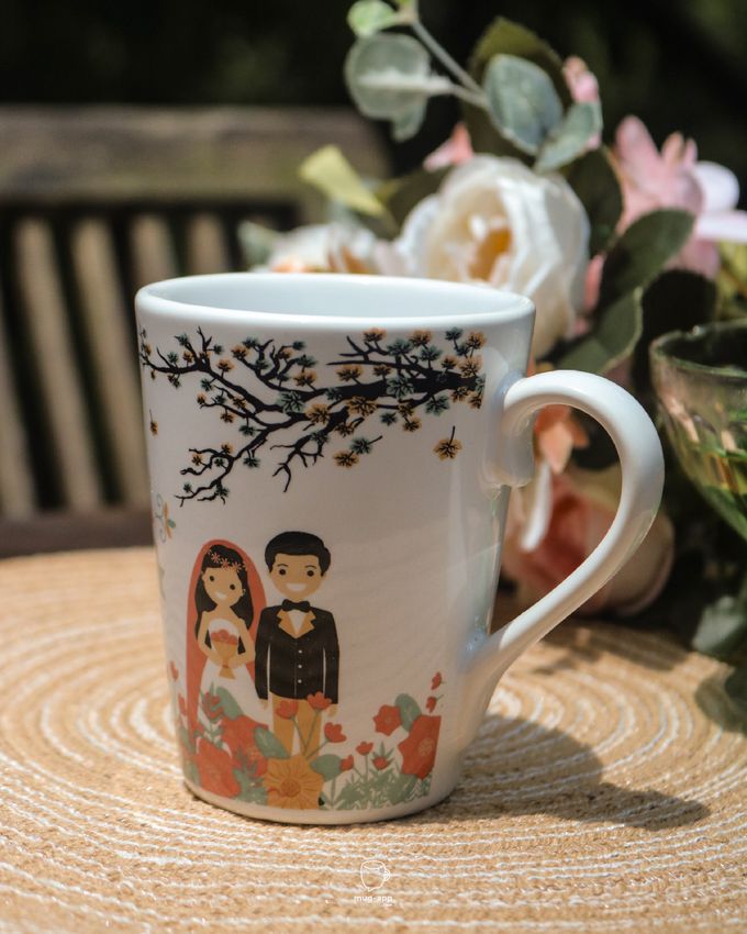 Rino & Amanda by Mug-App Wedding Souvenir - 001 Rino & Amanda by Mug-App Wedding Souvenir - 001