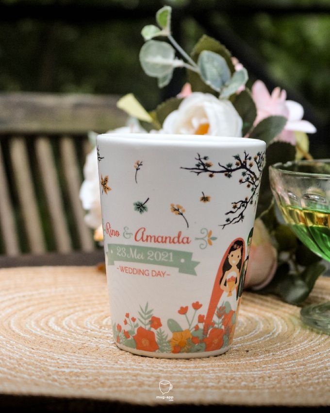 Rino & Amanda by Mug-App Wedding Souvenir - 002 Rino & Amanda by Mug-App Wedding Souvenir - 002