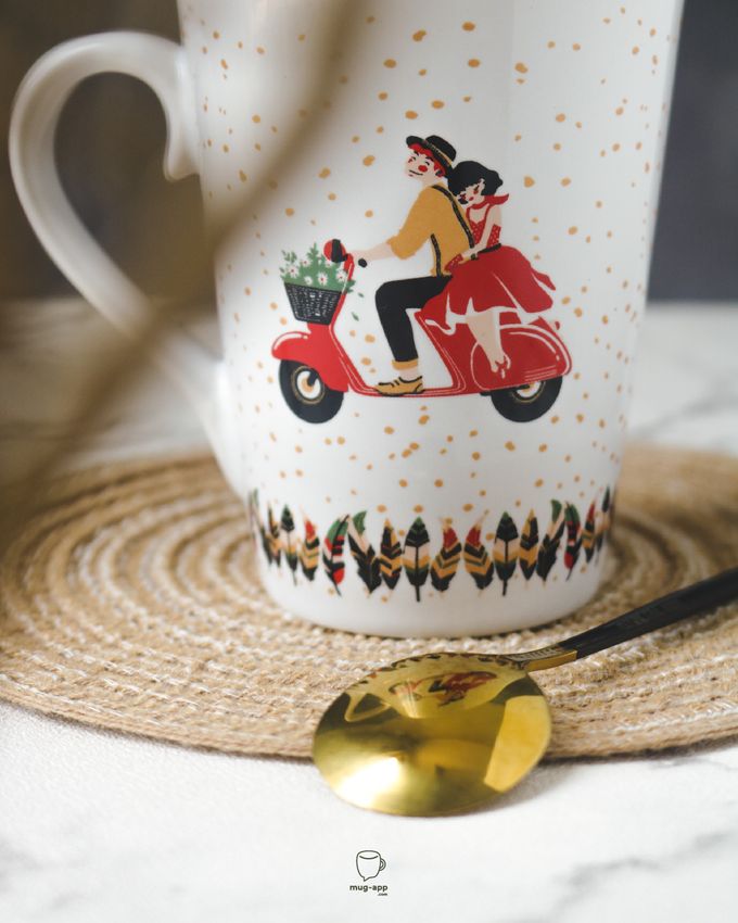 Mug V by Mug-App Wedding Souvenir - 004 Mug V by Mug-App Wedding Souvenir - 004