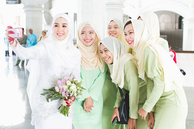 Solemnization of Asyraf & Nina by Qalbugraphy - 018