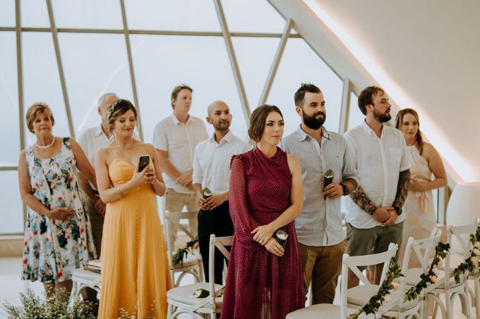 Maddi & Cam's Wedding Ceremony Followed By A Romantic Dinner In A Private Beach Cave in Nusa Dua, Bali by Amora Bali Weddings - 023