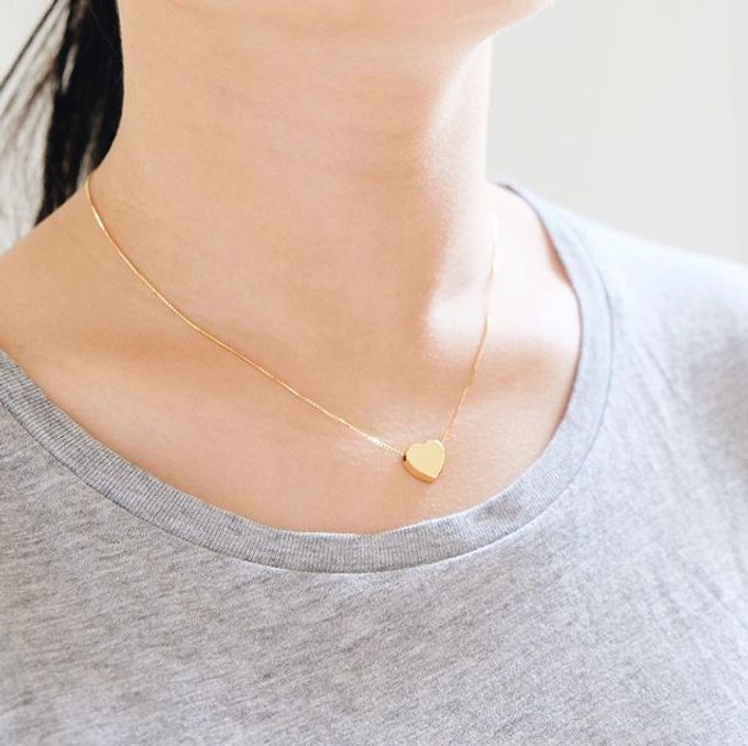 Heart Necklace by LINCA Jewellery - 005 Heart Necklace by LINCA Jewellery - 005