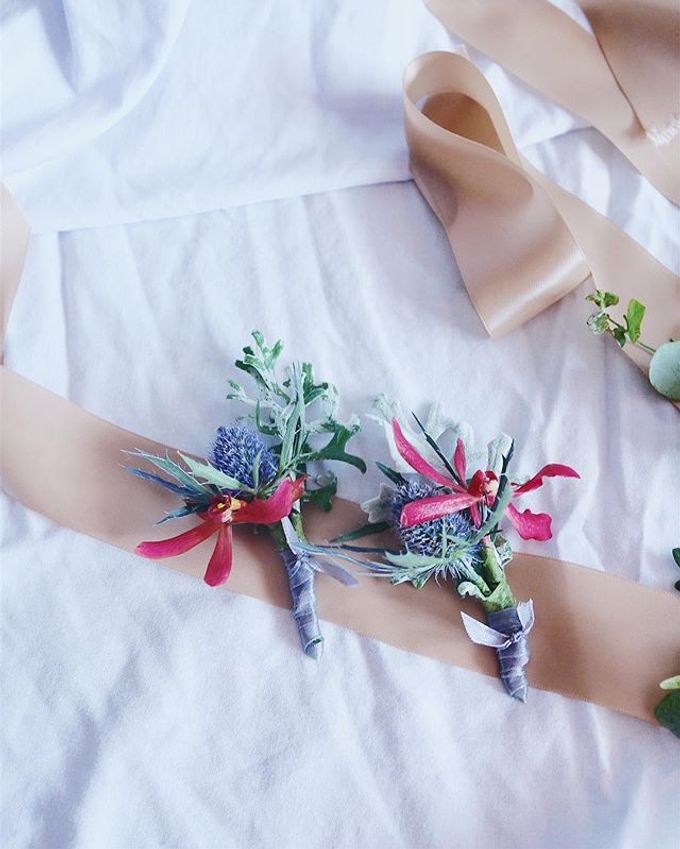 Corsages & Boutonniere by Flowers and Fables - 006