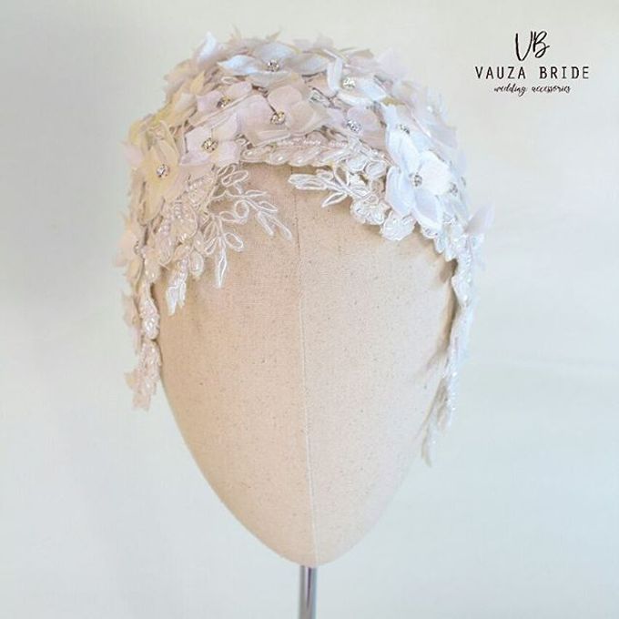 CUSTOM WEDDING HEADPIECE by Vauza Griya Muslimah - 009 CUSTOM WEDDING HEADPIECE by Vauza Griya Muslimah - 009