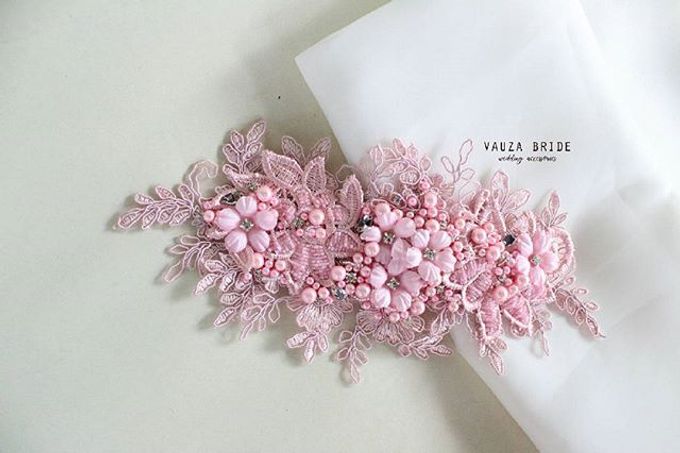 CUSTOM WEDDING HEADPIECE by Vauza Griya Muslimah - 002 CUSTOM WEDDING HEADPIECE by Vauza Griya Muslimah - 002