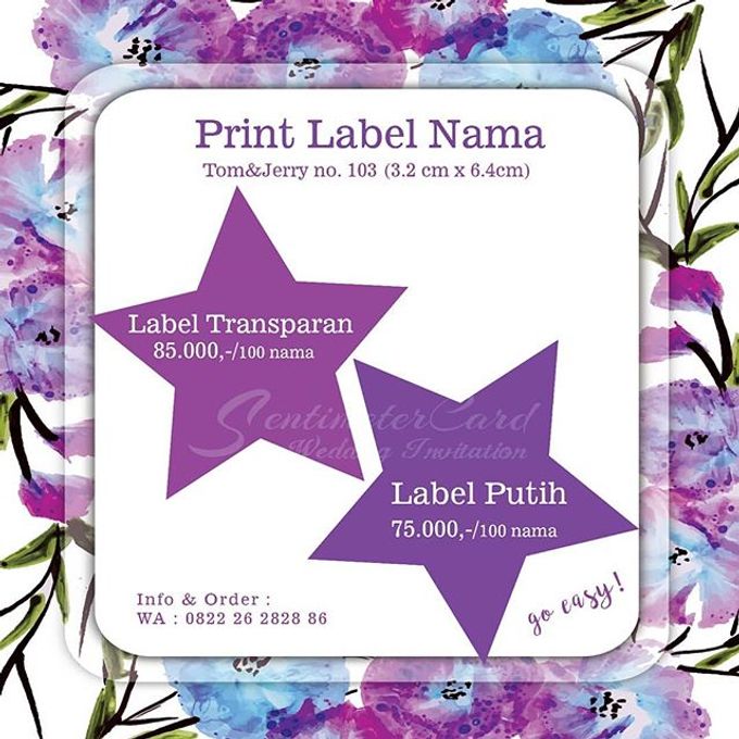 PRINT LABEL NAMA by SentimeterCard - 003