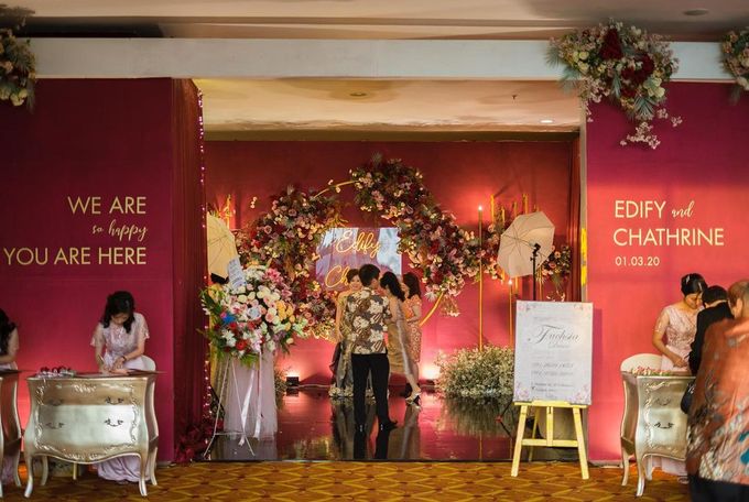 Wedding of Edify & Chathrine by JW MARRIOTT HOTEL MEDAN - 009