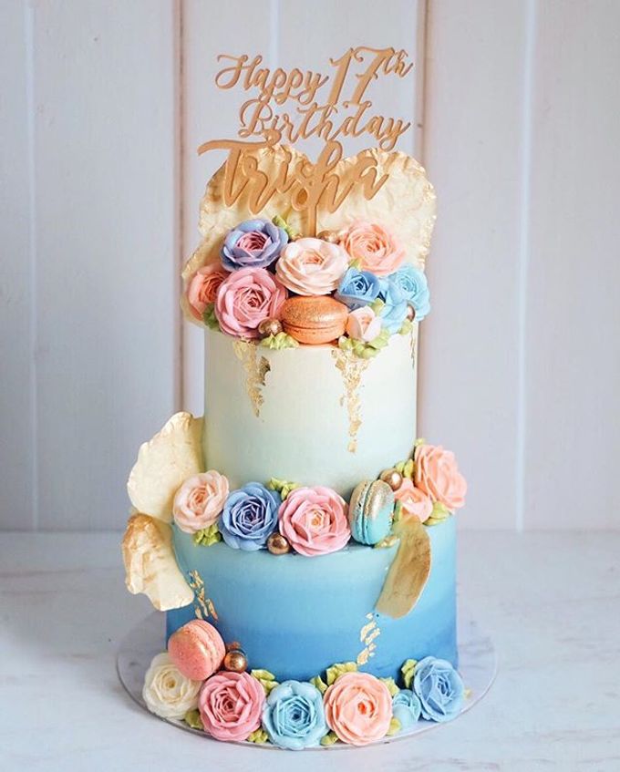 2 tiers Celebration Cake (Wedding, Birthdays, etc) by duchess bakes - 013 2 tiers Celebration Cake (Wedding, Birthdays, etc) by duchess bakes - 013