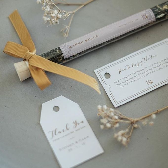 the wedding of Stephen and Carin by Tea & Co Gift - 001 the wedding of Stephen and Carin by Tea & Co Gift - 001
