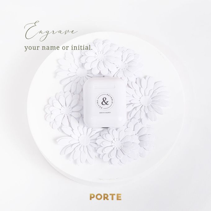 Wedding Gift - Custom Wireless Earphone by PORTÉ by Clarin - 001 Wedding Gift - Custom Wireless Earphone by PORTÉ by Clarin - 001