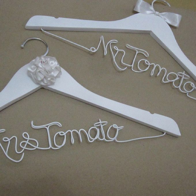 COUPLE HANGERS by Béllicimo Personalized Hanger & Favors - 004