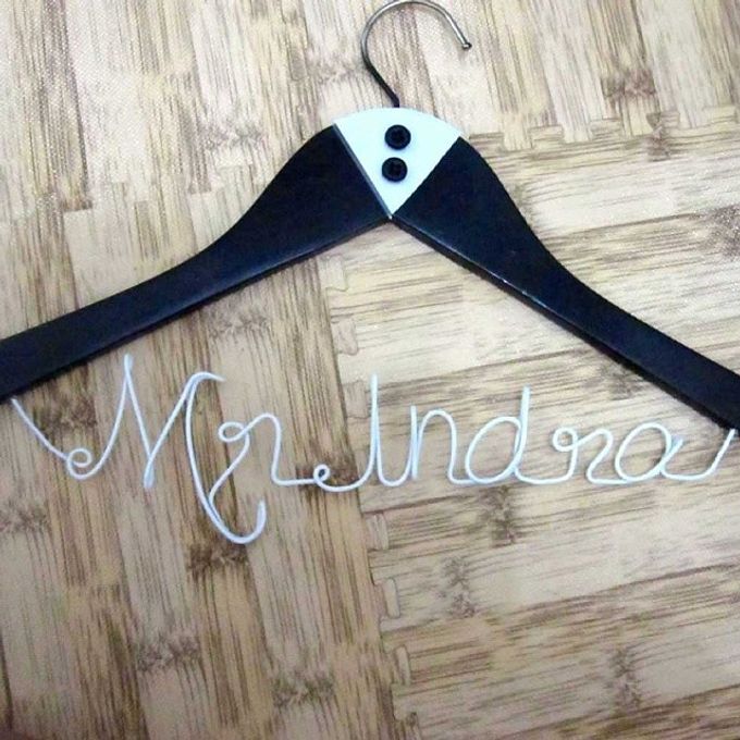 COUPLE HANGERS by Béllicimo Personalized Hanger & Favors - 006