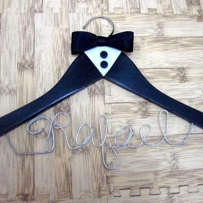 COUPLE HANGERS by Béllicimo Personalized Hanger & Favors - 007