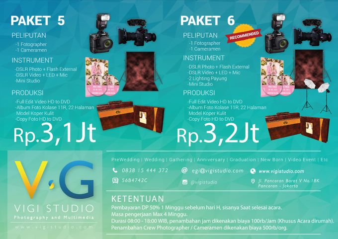 Pricelist Wedding Documentary VIGI Studio -Juni 2016- by VIGI STUDIO - 002 Pricelist Wedding Documentary VIGI Studio -Juni 2016- by VIGI STUDIO - 002