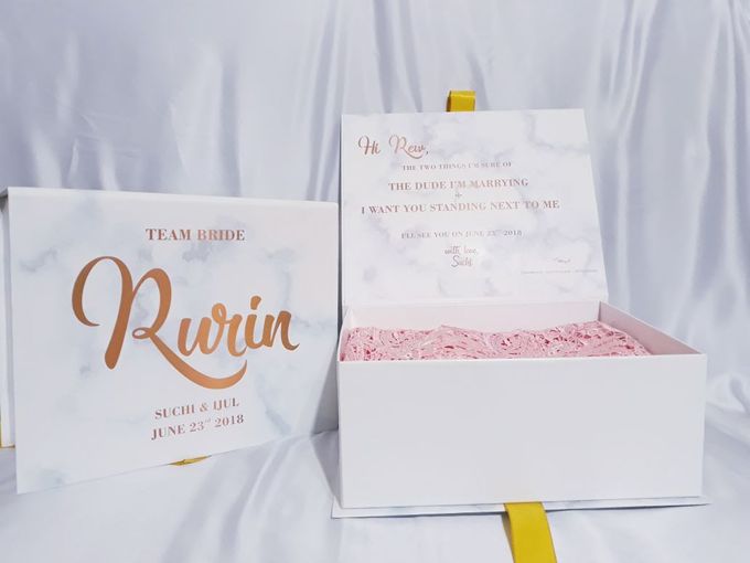 Suchi & Ijul Bridesmaid Box by Artellery.id - 001 Suchi & Ijul Bridesmaid Box by Artellery.id - 001