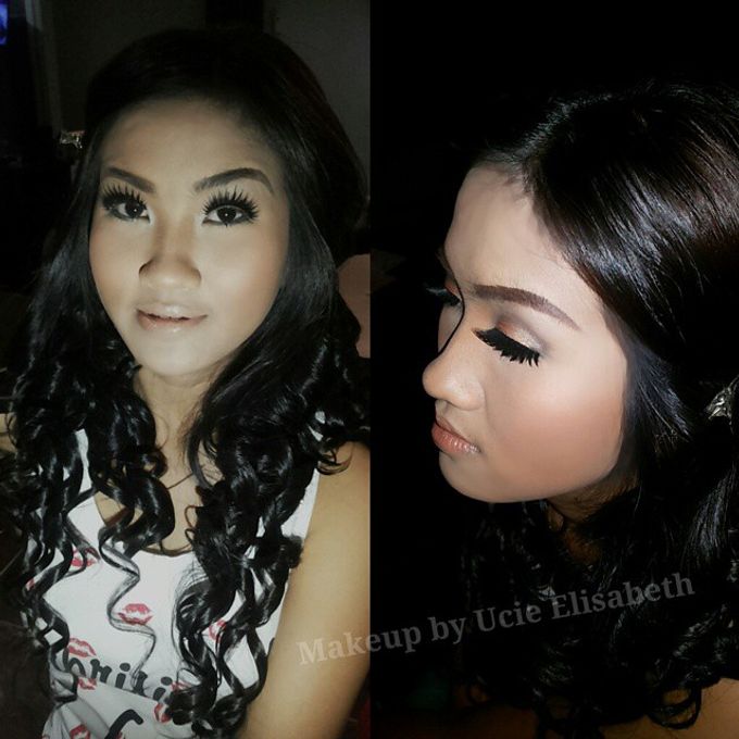 Wedding Makeup & Dress by Ucie Elisabeth Bridal - 004