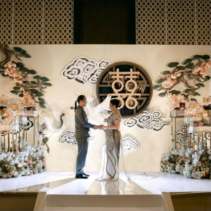 Elsa & Frans Engagement Decoration at Grand Mercure by Valentine Wedding Decoration - 005