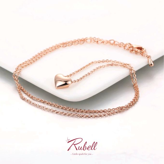 Little Heart Necklace by Rubell Jewelry - 005