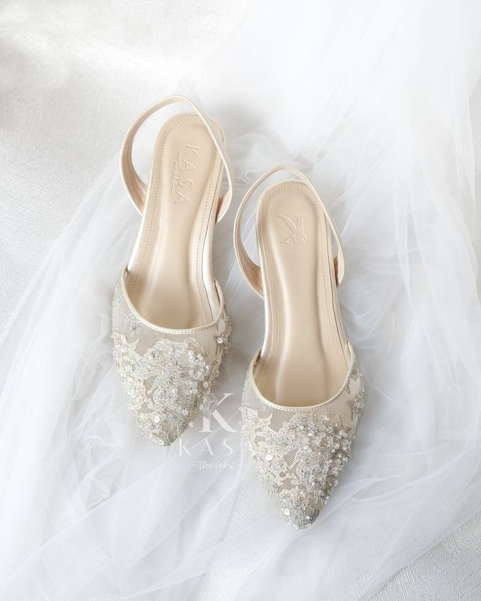 Soft Gold for Bridal Shoes | Kasa The 