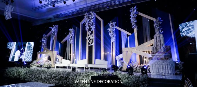 Jason & Devina Wedding Decoration at Grand Sudirman by Valentine Wedding Decoration - 003