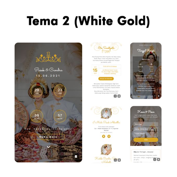 Theme Showcase by Undangan Digital | Two Hearts ID - 003 Theme Showcase by Undangan Digital | Two Hearts ID - 003