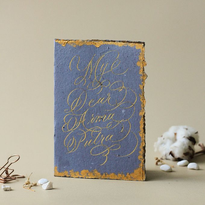 Custom Greeting Card for Bennanda by Calligraphy By Mercia - 003 Custom Greeting Card for Bennanda by Calligraphy By Mercia - 003