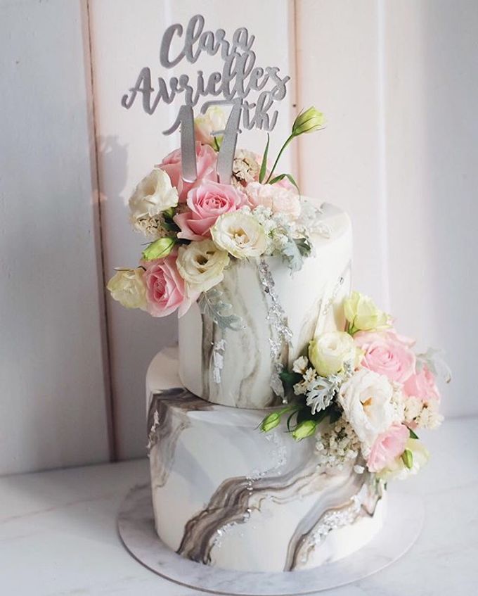 2 tiers Celebration Cake (Wedding, Birthdays, etc) by duchess bakes - 007 2 tiers Celebration Cake (Wedding, Birthdays, etc) by duchess bakes - 007