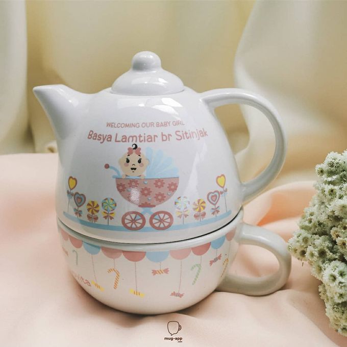 TEKO SUSUN BABY BORN by Mug-App Wedding Souvenir - 002 TEKO SUSUN BABY BORN by Mug-App Wedding Souvenir - 002
