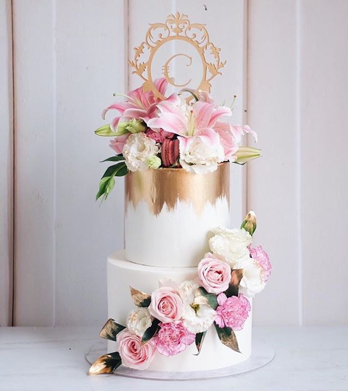 2 tiers Celebration Cake (Wedding, Birthdays, etc) by duchess bakes - 006 2 tiers Celebration Cake (Wedding, Birthdays, etc) by duchess bakes - 006