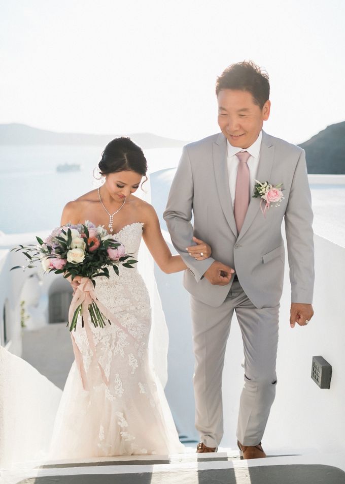 Dusty Pink Dream Wedding in Santorini by Stella & Moscha Weddings - 021 Dusty Pink Dream Wedding in Santorini by Stella & Moscha Weddings - 021