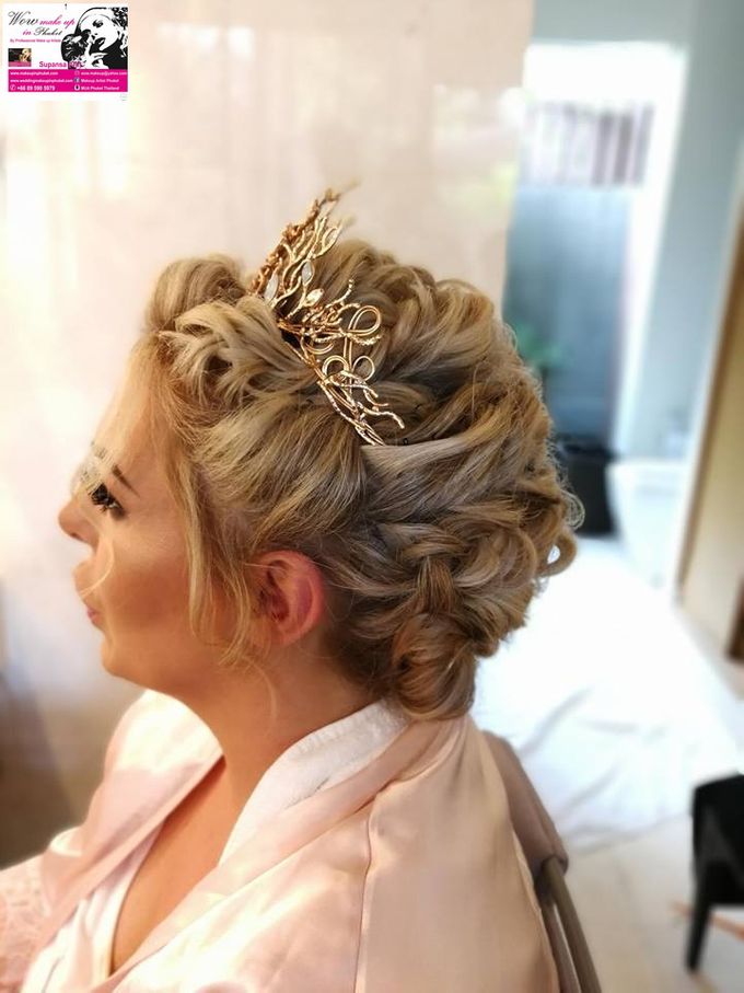 Some Of Our Latest Hairstyles By Wow Make Up In Phuket Bridestory Com