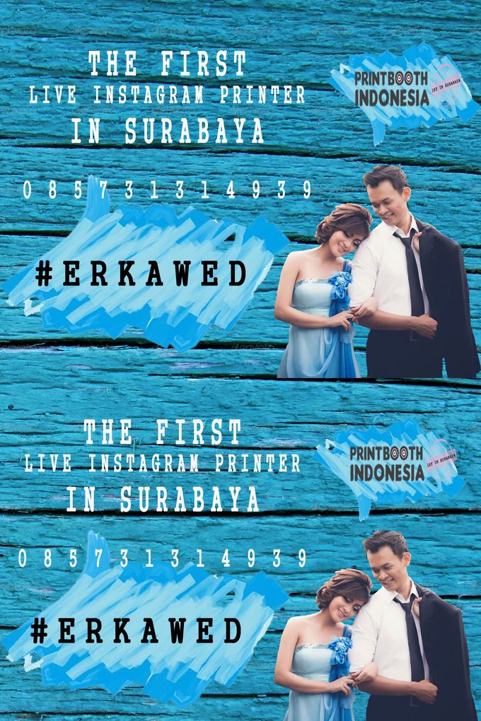 Atika & erka Wedding by PRINTBOOTH INDONESIA | Bridestory.com