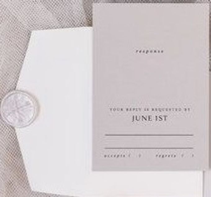 ELICE & COLIN (Neat Light Grey Luxury) by Sanggar Undangan - 002 ELICE & COLIN (Neat Light Grey Luxury) by Sanggar Undangan - 002