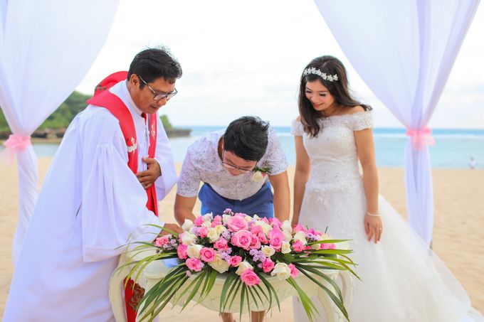 Wedding of Lin Kunkun and Yang Yiqiu by Courtyard by Marriott Bali Nusa Dua - 035